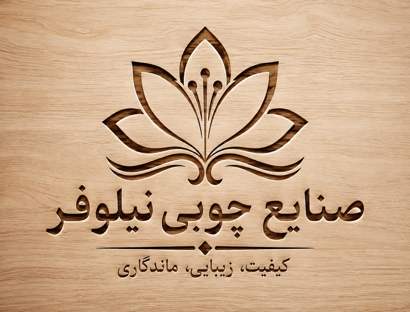 صنایع چوبی نیلوفر